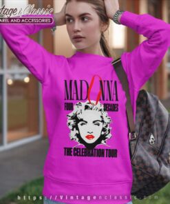 Madonna The Celebration Tour 2023 Poster Sweatshirt