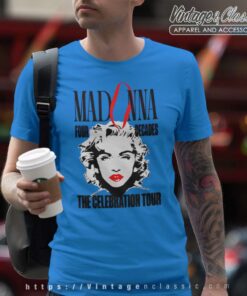 Madonna The Celebration Tour 2023 Poster T Shirt