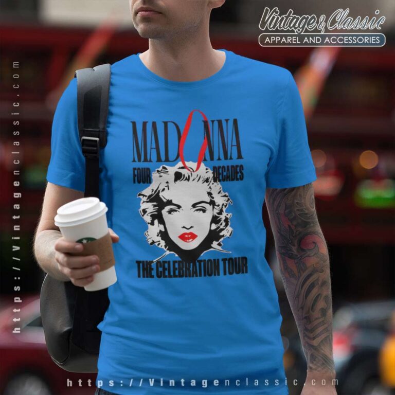 Madonna The Celebration Tour 2023 Poster T Shirt Madonna The Celebration Tour 2023 Poster T Shirt