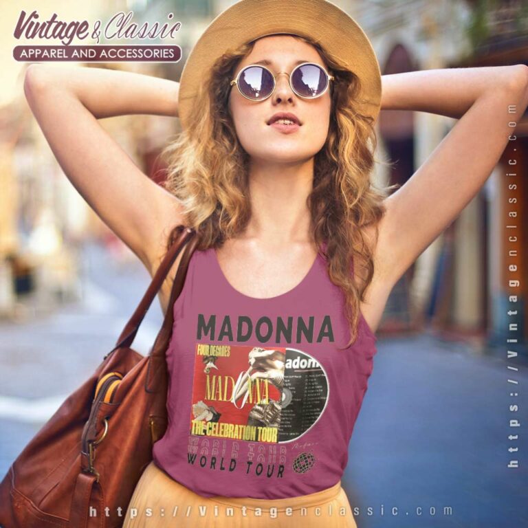 Madonna The Celebration Tour 2023 Shirt Tank Top Racerback Madonna The Celebration Tour 2023 Shirt Tank Top Racerback