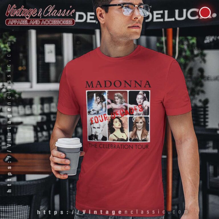 Madonna The Celebration Tour 2023 T Shirt Madonna The Celebration Tour 2023 T Shirt