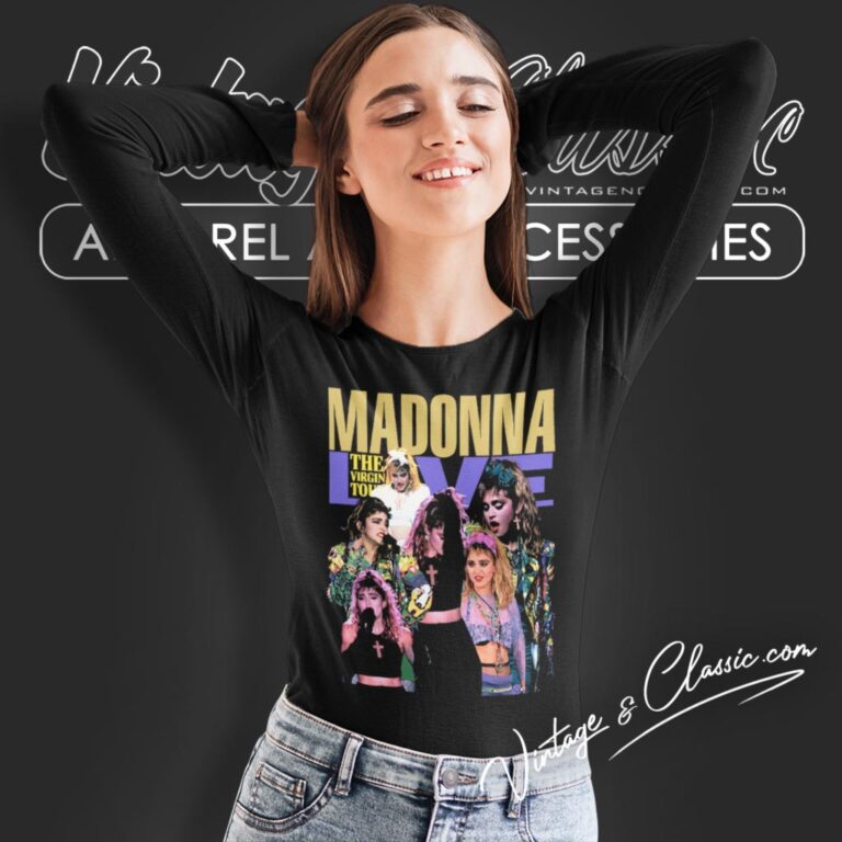 Madonna The Celebration Tour 2024 Long Sleeve Tee Madonna The Celebration Tour 2024 Long Sleeve Tee