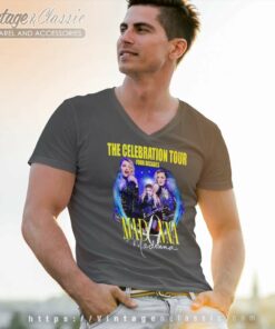 Madonna The Celebration Tour Four Decades V Neck TShirt