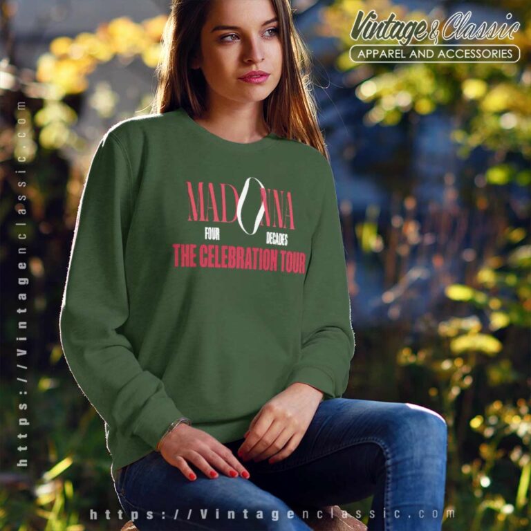 Madonna The Celebration Tour Logo Shirt Sweatshirt Madonna The Celebration Tour Logo Shirt Sweatshirt