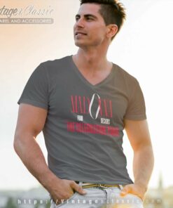 Madonna The Celebration Tour Logo Shirt V Neck TShirt