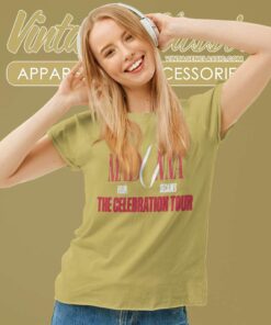 Madonna The Celebration Tour Logo Shirt Women TShirt