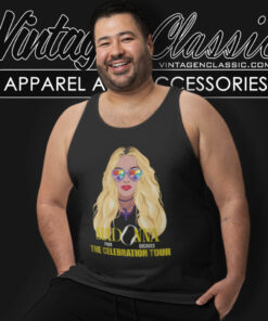 Madonna The Celebration Tour Tank Top Racerback