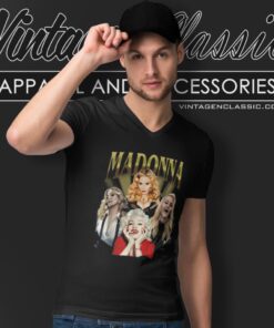 Madonna The Celebration Shirt 5 Madonna The Celebration V Neck TShirt