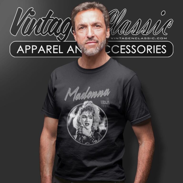 Madonna The Virgin Tour T Shirt Madonna The Virgin Tour T Shirt