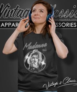 Madonna The Virgin Tour Shirt 6 Madonna The Virgin Tour Women T Shirt