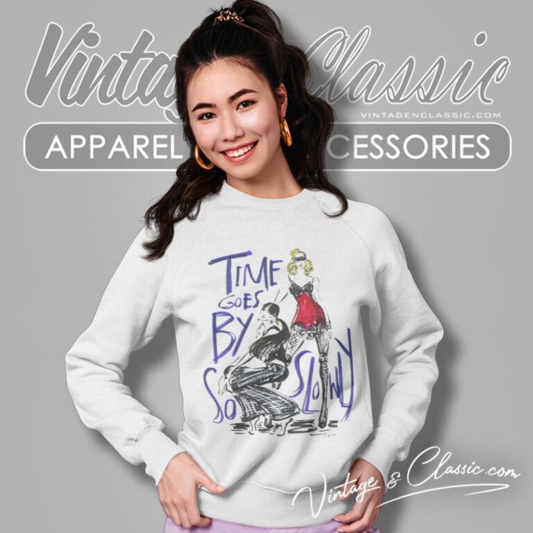 Madonna Time Goes By So Slowly Sweatshirt Madonna Time Goes By So Slowly Sweatshirt