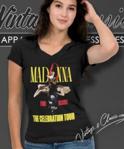 Madonna Tour 2024 Shirt 6 Madonna Tour 2024 V Neck TShirt