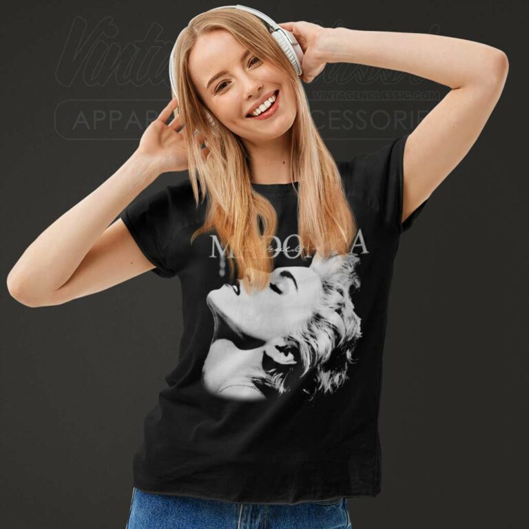Madonna True Blue Women TShirt Madonna True Blue Women TShirt