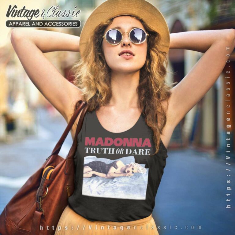 Madonna Truth Or Dare Tank Top Racerback Madonna Truth Or Dare Tank Top Racerback