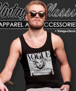 Madonna Vogue Of A Magazine Tank Top Racerback