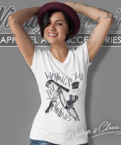 Madonna Waiting For You V Neck TShirt