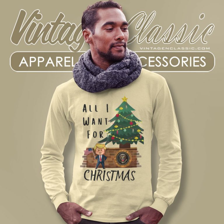 Maga All I Want For Christmas Long Sleeve Tee Maga All I Want For Christmas Long Sleeve Tee