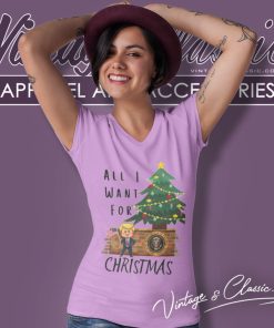 Maga All I Want For Christmas V Neck TShirt