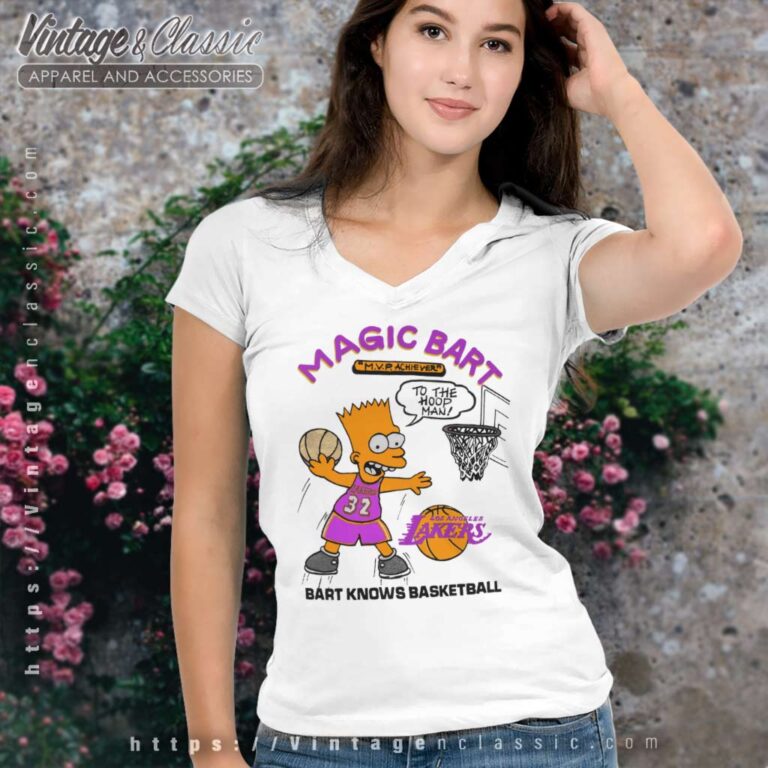 Magic Bart Bootleg Magic Bart Simpson V Neck TShirt Magic Bart Bootleg Magic Bart Simpson V Neck TShirt