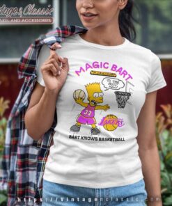 Magic Bart Bootleg Magic Bart Simpson Women TShirt