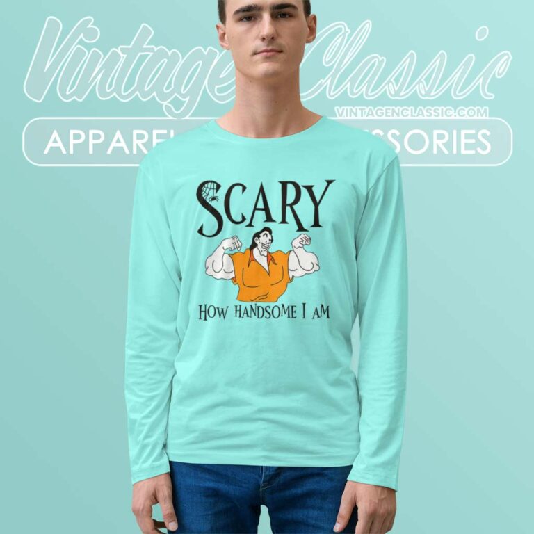 Magical Gaston Villain Scary Halloween Longsleeves Magical Gaston Villain Scary Halloween Longsleeves
