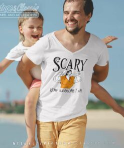 Magical Gaston Villain Scary Halloween Vneck