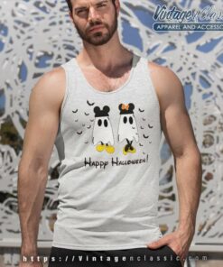 Magical Halloween Mickey Ghosts Tank Top Racerback