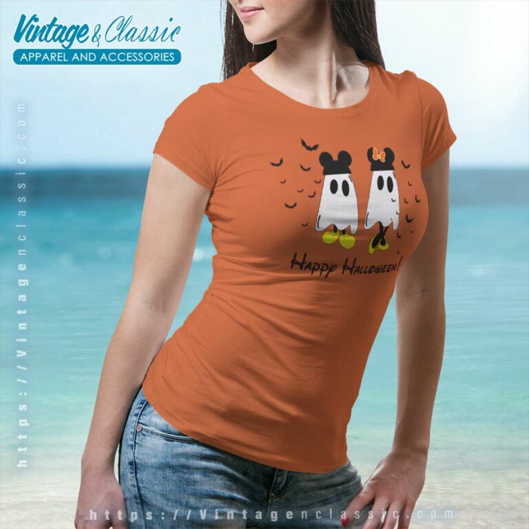 Magical Halloween Mickey Ghosts Women TShirt Magical Halloween Mickey Ghosts Women TShirt