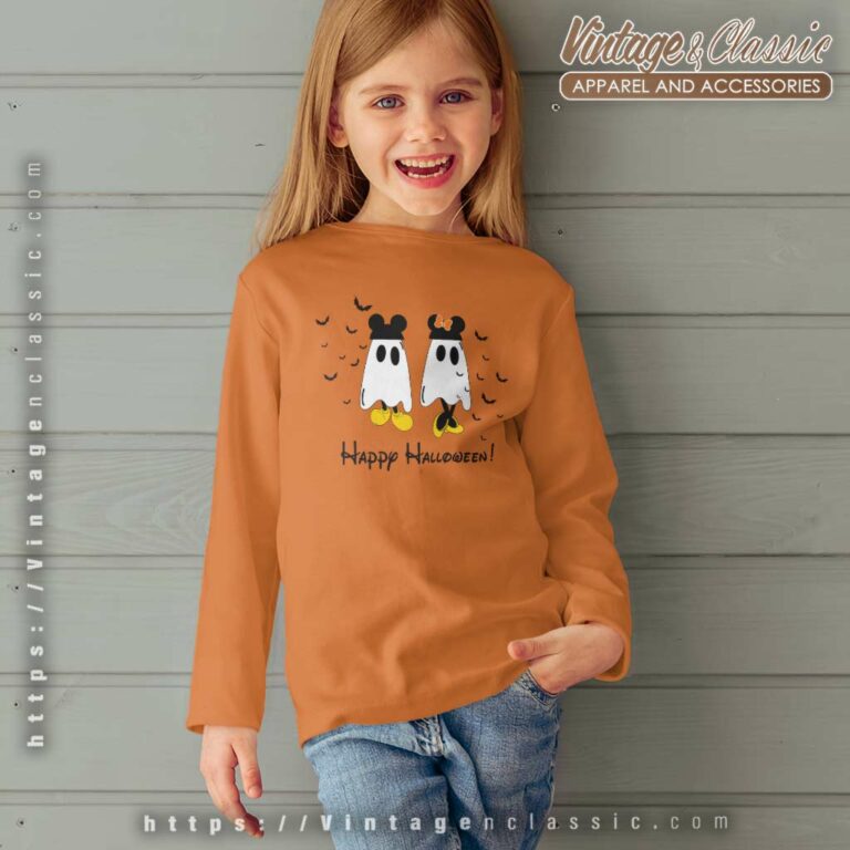 Magical Halloween Mickey Ghosts kids Longsleeves Magical Halloween Mickey Ghosts kids Longsleeves