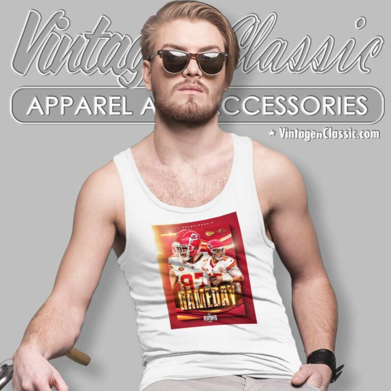 Mahomes Kelce Chiefs Afc Championship Games Tank Top Racerback Mahomes Kelce Chiefs Afc Championship Games Tank Top Racerback