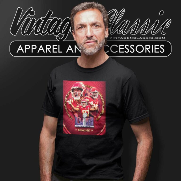 Mahomes Kelce Chiefs Super Bowl Lviii Bound T Shirt Mahomes Kelce Chiefs Super Bowl Lviii Bound T Shirt