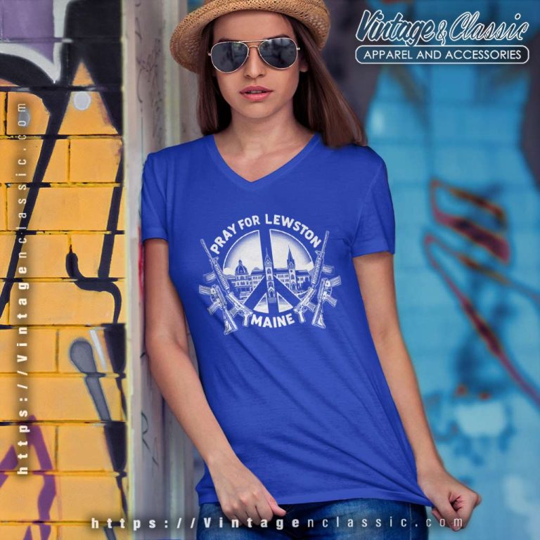 Maine Strong Shirt Pray For Lewiston Maine V Neck TShirt Maine Strong Shirt Pray For Lewiston Maine V Neck TShirt