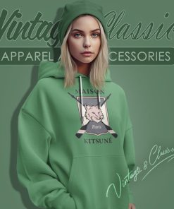 Maison Kitsune College Fox Hoodie