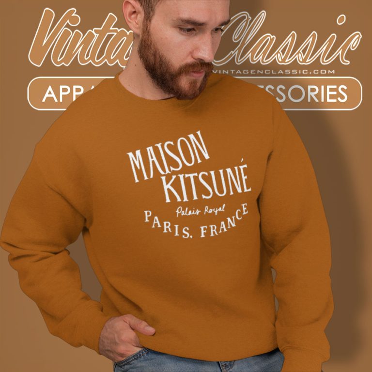 Maison Kitsune Palais Royal Sweatshirt Maison Kitsune Palais Royal Sweatshirt