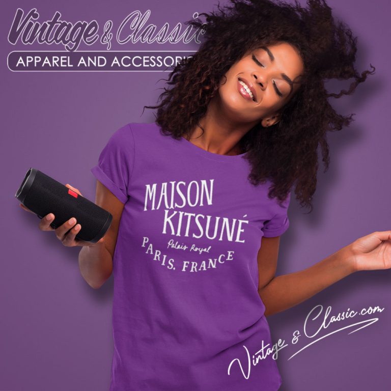 Maison Kitsune Palais Royal Women T Shirt Maison Kitsune Palais Royal Women T Shirt