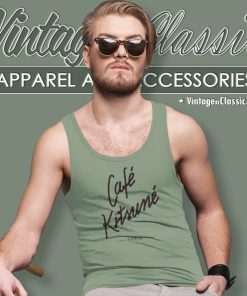 Maison Kitsune Shirt Cafe Kitsune Tank Top Racerback