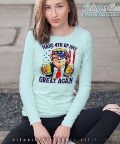 Make 4th Of July Greate Again Long Sleeve Tee