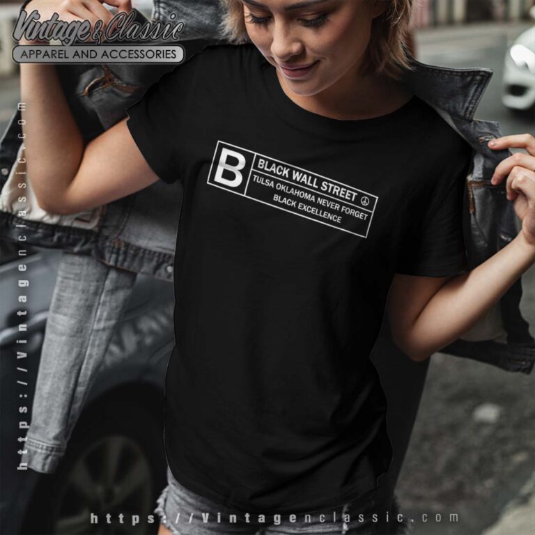 Malcolm Wearing Black Wall Street Tshirt Malcolm Wearing Black Wall Street Tshirt