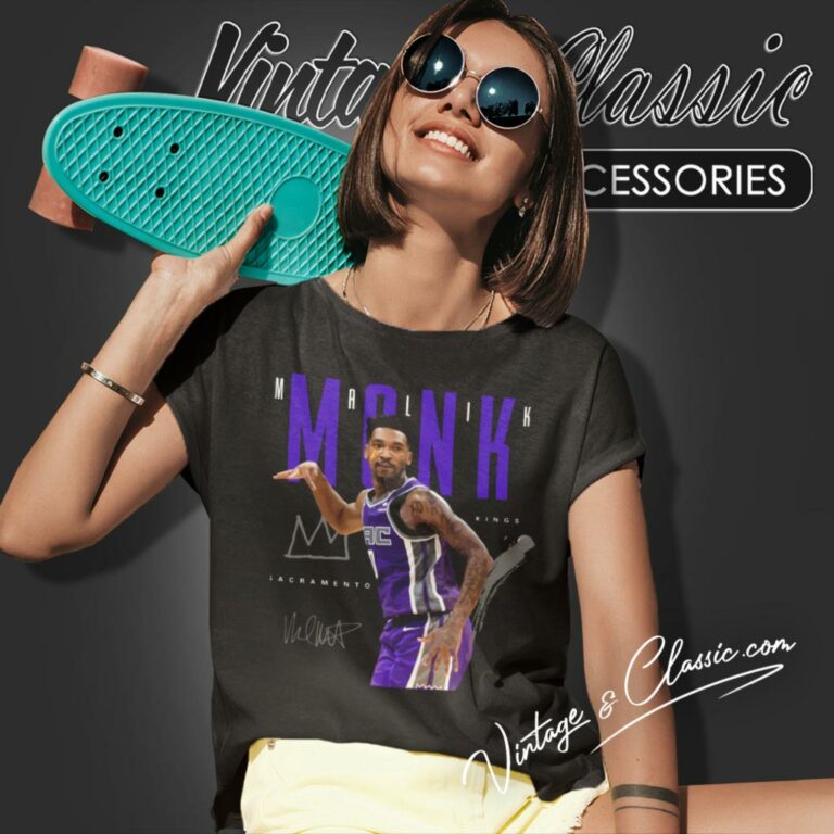 Malik Monk Sacramento Kings Signature Women T Shirt Malik Monk Sacramento Kings Signature Women T Shirt