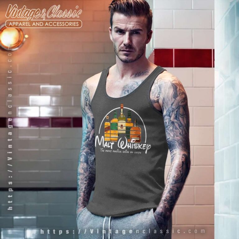 Malt Whiskey Disney Parody Tank Top Racerback Malt Whiskey Disney Parody Tank Top Racerback