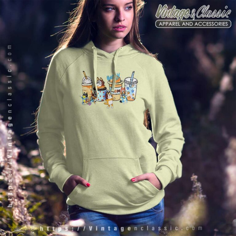 Mama Bluey Coffee Bluey Mothers Day Hoodie Mama Bluey Coffee Bluey Mothers Day Hoodie