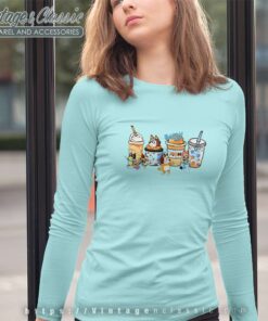 Mama Bluey Coffee Bluey Mothers Day Long Sleeve Tee
