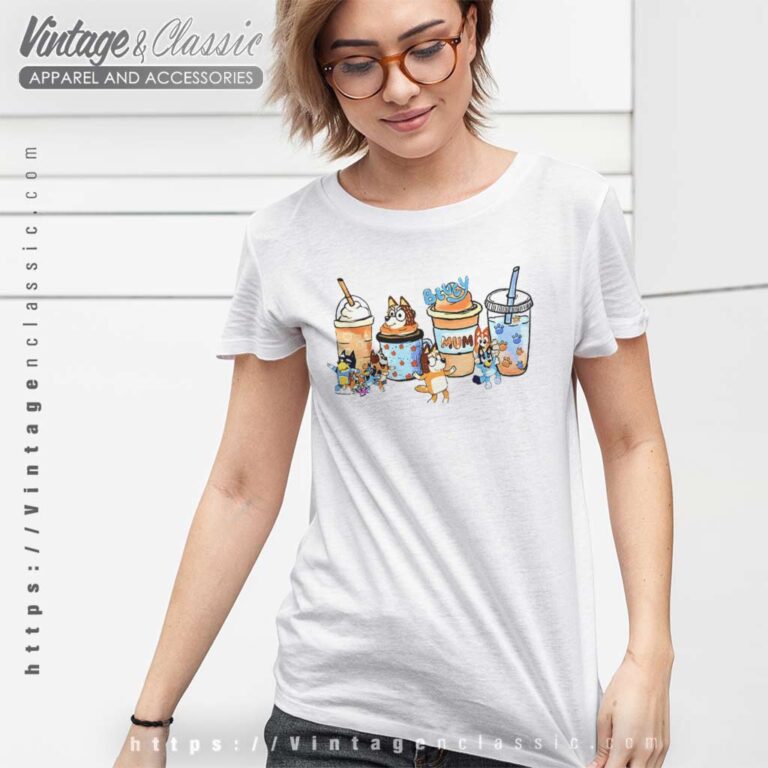 Mama Bluey Coffee Bluey Mothers Day T Shirt Mama Bluey Coffee Bluey Mothers Day T Shirt