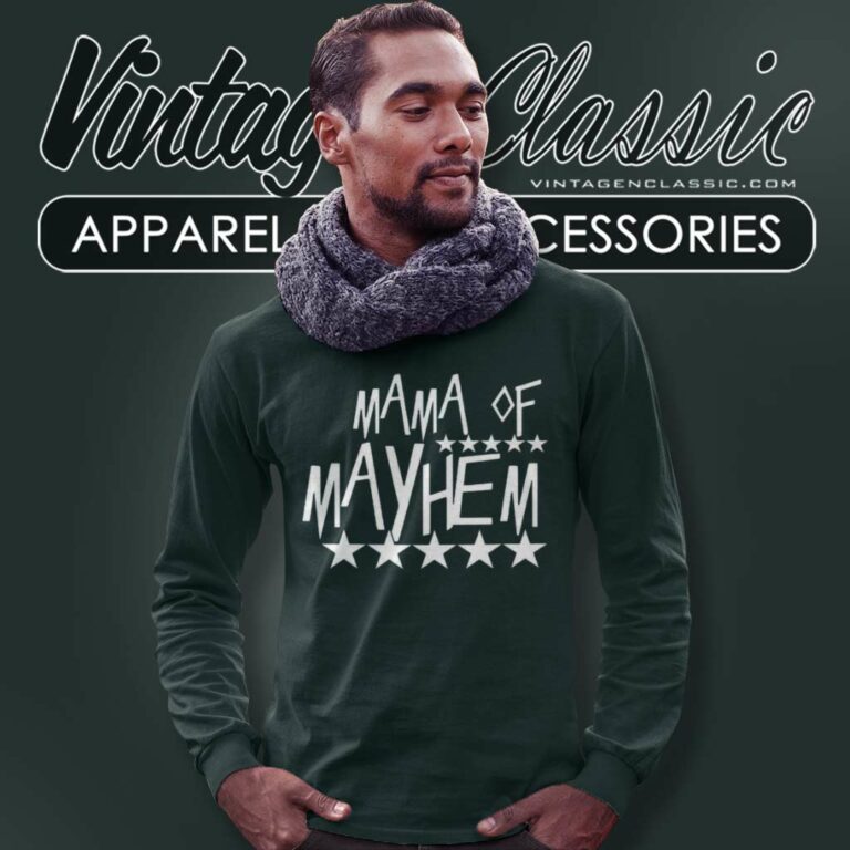 Mama Of Mayhem Shirt Norway Rock Long Sleeve Tee Mama Of Mayhem Shirt Norway Rock Long Sleeve Tee