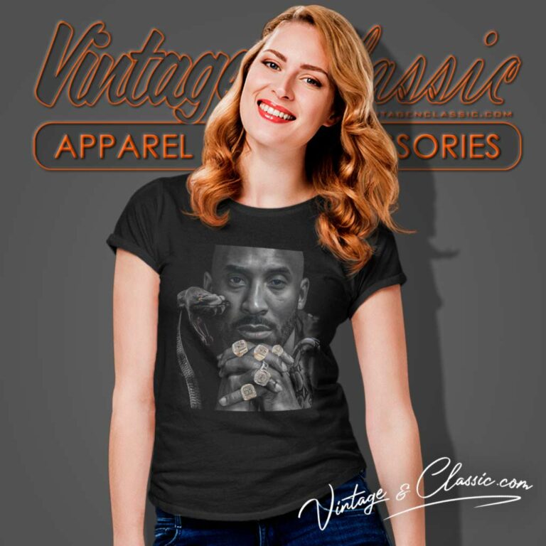 Mamba Kobe Bryant Championship Rings Oldskool Women TShirt Mamba Kobe Bryant Championship Rings Oldskool Women TShirt