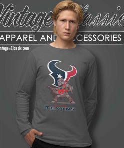 Mandalorian Baby Yoda Houston Texans Shirt 4 Mandalorian Baby Yoda Houston Texans Long Sleeve Tee