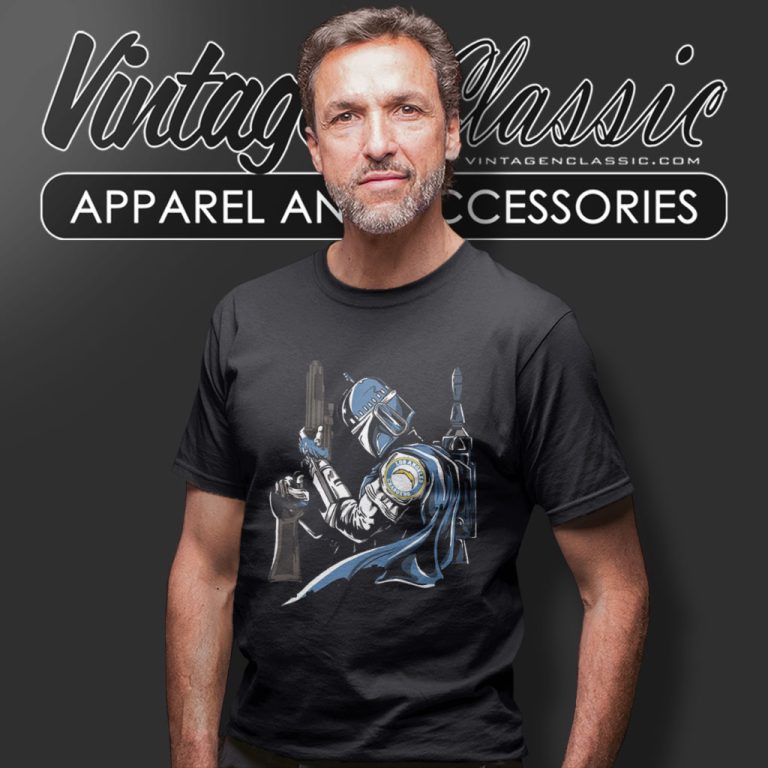 Mandalorian Los Angeles Chargers T Shirt Mandalorian Los Angeles Chargers T Shirt