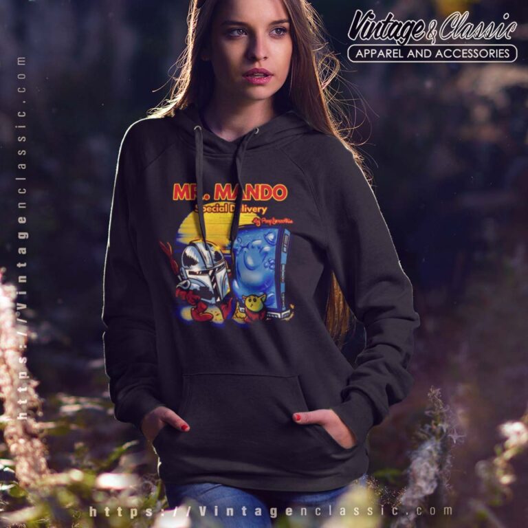 Mandalorian Mr Mando Special Delivery Hoodie Mandalorian Mr Mando Special Delivery Hoodie