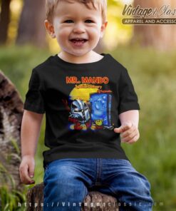 Mandalorian Mr Mando Special Delivery kids shirt
