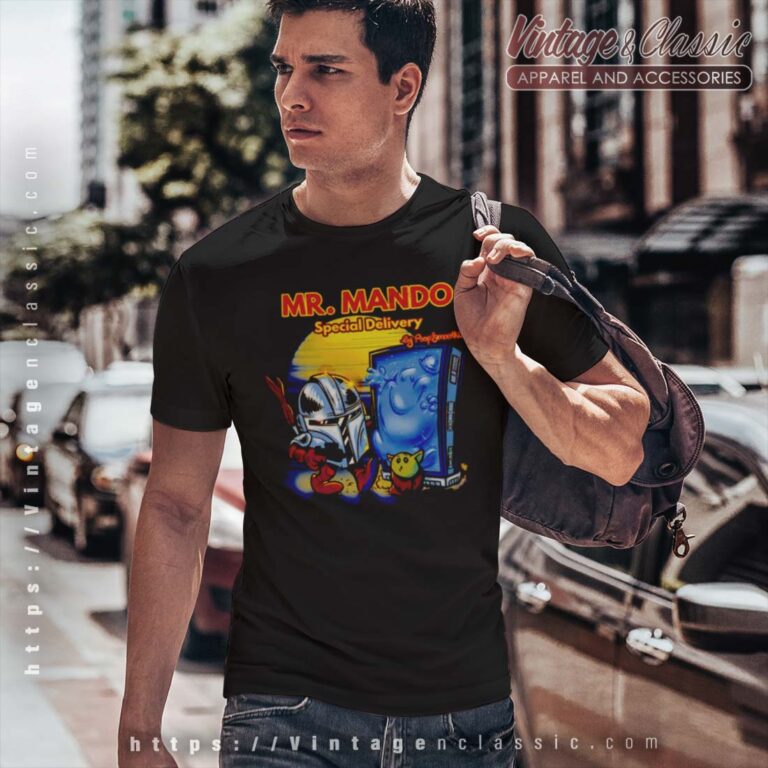 Mandalorian Mr Mando Special Delivery shirt Mandalorian Mr Mando Special Delivery shirt